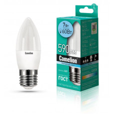 Лампа светодиодная LED7-C35/845/E27 7Вт свеча 4500К бел. E27 560