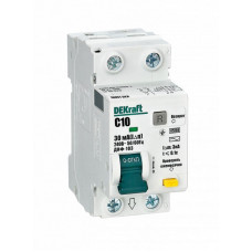 Выключатель автоматический дифференциального тока АВДТ 1Р+N 10А 30мА тип AC х-ка C ДИФ-103 4.5кА Sche 16051DEK