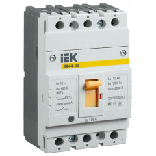 Выключатель автоматический 3п 100А 15кА ВА44 33 IEK SVA4410-3-01